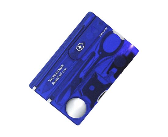 Нож Victorinox SwissCard Lite Transparent Blue (0.7322.T2), изображение 5 Нож Victorinox SwissCard Lite Transparent Blue (0.7322.T2), изображение 5