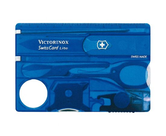 Нож Victorinox SwissCard Lite Transparent Blue (0.7322.T2), изображение 6 Нож Victorinox SwissCard Lite Transparent Blue (0.7322.T2), изображение 6