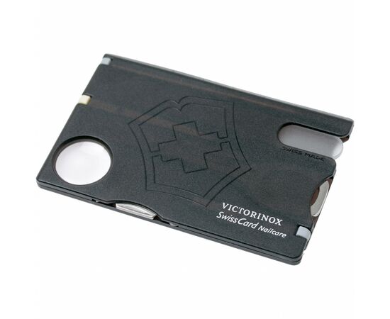 Нож Victorinox SwissCard NailCare Transparent Black (0.7240.T3), изображение 5