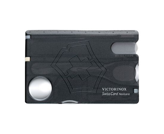 Нож Victorinox SwissCard NailCare Transparent Black (0.7240.T3), изображение 6