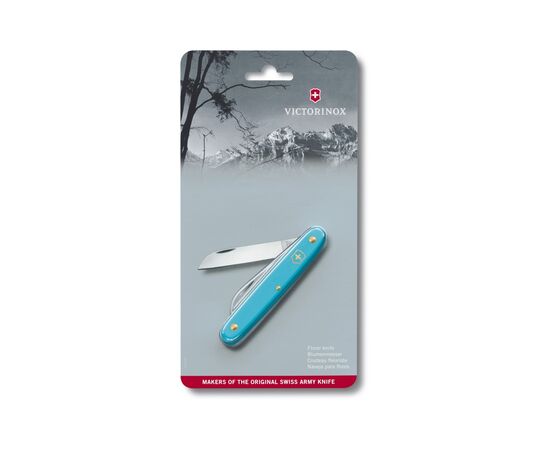 Нож Victorinox Floral Matt Blue Blister (3.9050.25B1), изображение 2