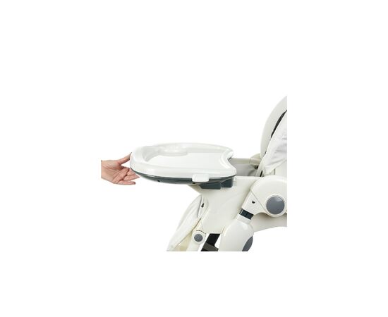 Стульчик для кормления El Camino Dolce M 3236 snow white (M 3236 snow white), изображение 4 Стульчик для кормления El Camino Dolce M 3236 snow white (M 3236 snow white), изображение 4