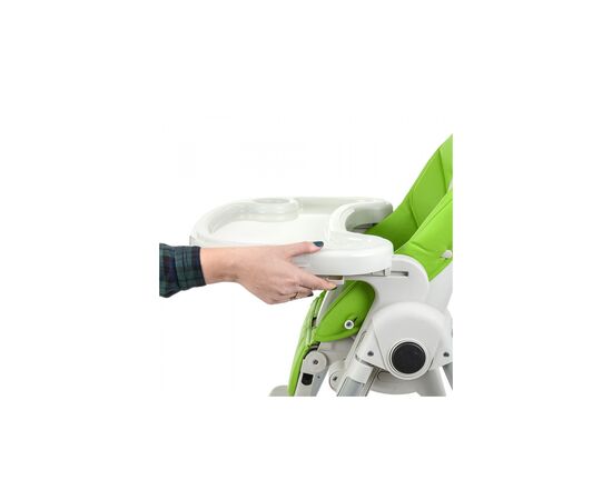 Стульчик для кормления El Camino ME 1038 PRIME green appl, изображение 4 Стульчик для кормления El Camino ME 1038 PRIME green appl, изображение 4