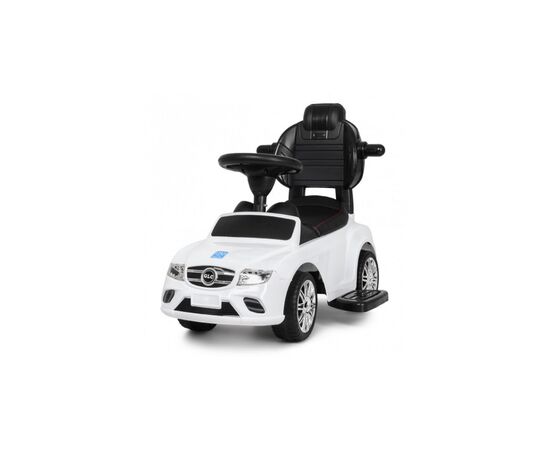 Чудомобиль Bambi M 3902L-1 с толкателем Белая (M 3902L-1), изображение 2 Чудомобиль Bambi M 3902L-1 с толкателем Белая (M 3902L-1), изображение 2