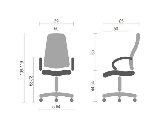 Офисное кресло Аклас Кап CH MB Черное (7472), изображение 6 Офисное кресло Аклас Кап CH MB Черное (7472), изображение 6