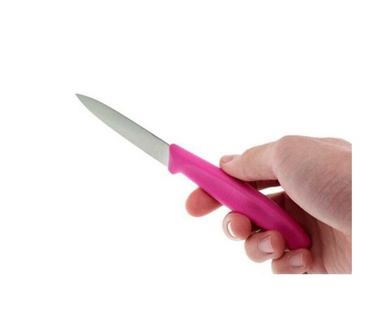 Набор ножей Victorinox SwissClassic, 8см, 2шт. в блистере, розовые (6.7606.L115B), изображение 4