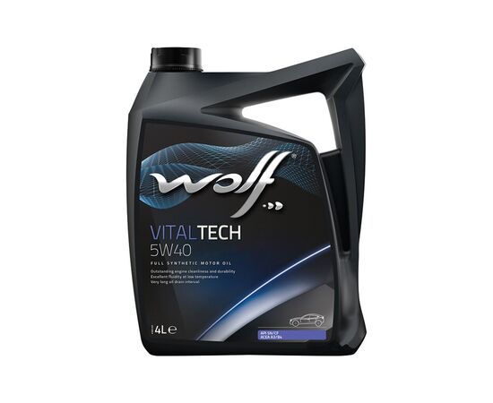 Моторное масло Wolf Vitaltech 5W-40 4л (8311192)