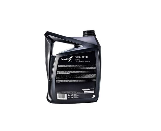 Моторное масло Wolf Vitaltech 5W-40 5л (8311291), изображение 2