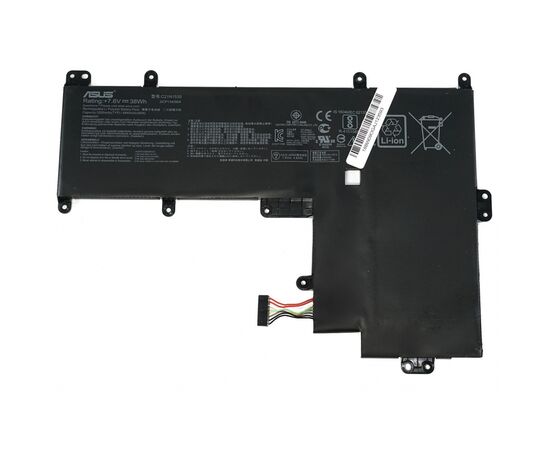 Акумулятор до ноутбука ASUS VivoBook E201NA C21N1530, 5000mAh (38Wh), 2cell, 7.6V (A47569)