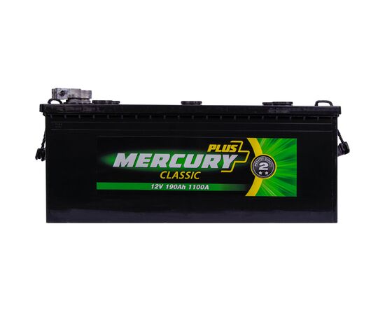 Аккумулятор автомобильный MERCURY battery CLASSIC Plus 190Ah (P47287), изображение 2 Аккумулятор автомобильный MERCURY battery CLASSIC Plus 190Ah (P47287), изображение 2