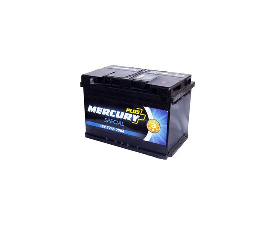 Аккумулятор автомобильный MERCURY battery SPECIAL Plus 77Ah (P47291), изображение 3 Аккумулятор автомобильный MERCURY battery SPECIAL Plus 77Ah (P47291), изображение 3