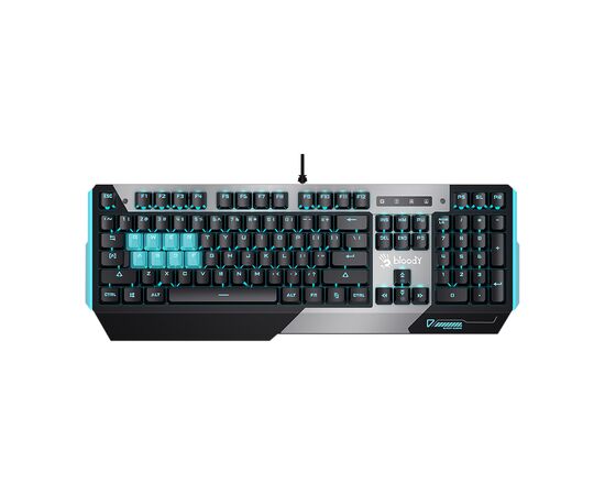 Клавіатура A4Tech Bloody B865 LK Blue Gun Grey, зображення 2 Клавіатура A4Tech Bloody B865 LK Blue Gun Grey, зображення 2