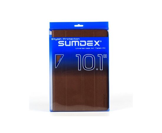 Чехол для планшета Sumdex TCC-100BR 10.1" (TCC-100BR), изображение 3 Чехол для планшета Sumdex TCC-100BR 10.1" (TCC-100BR), изображение 3