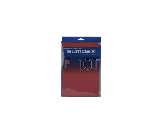 Чохол до планшета Sumdex TCC-100RD 10.1" (TCC-100RD), зображення 3 Чохол до планшета Sumdex TCC-100RD 10.1" (TCC-100RD), зображення 3
