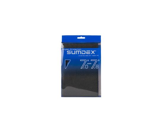 Чехол для планшета Sumdex TCC-700BK 7.0-7.8" (TCC-700BK), изображение 3 Чехол для планшета Sumdex TCC-700BK 7.0-7.8" (TCC-700BK), изображение 3