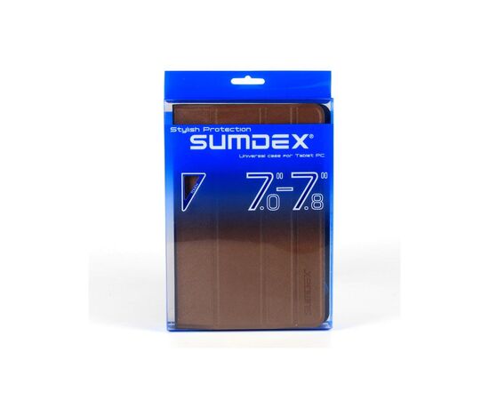 Чохол до планшета Sumdex TCC-700BR 7.0-7.8" (TCC-700BR), зображення 6 Чохол до планшета Sumdex TCC-700BR 7.0-7.8" (TCC-700BR), зображення 6