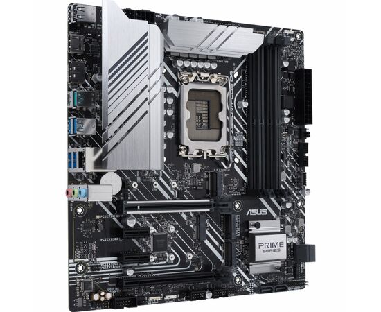 Материнская плата ASUS PRIME Z690M-PLUS D4, изображение 2 Материнская плата ASUS PRIME Z690M-PLUS D4, изображение 2