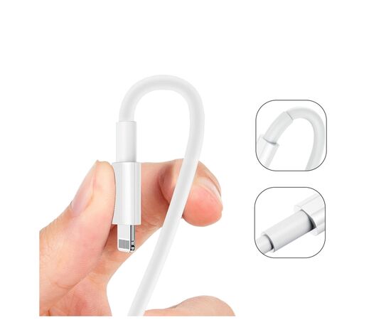 Дата кабель USB 2.0 AM to Lightning 1.0m AMD818 Armorstandart (ARM58523), изображение 2