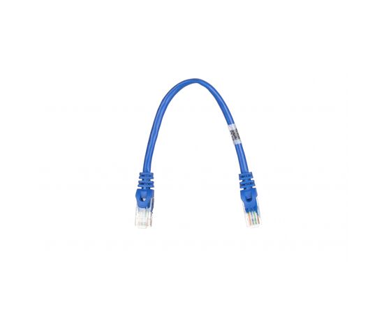 Патч-корд 2E 0.2м, Cat.5e UTP, RJ45, 26AWG ,7/0.16 Cu, PVC, Blue (2E-PC5ECOP-020BL), зображення 2 Патч-корд 2E 0.2м, Cat.5e UTP, RJ45, 26AWG ,7/0.16 Cu, PVC, Blue (2E-PC5ECOP-020BL), зображення 2