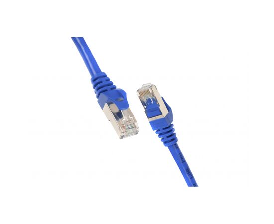 Патч-корд 2E 0.2м, Cat.5e UTP, RJ45, 26AWG ,7/0.16 Cu, PVC, Blue (2E-PC5ECOP-020BL)