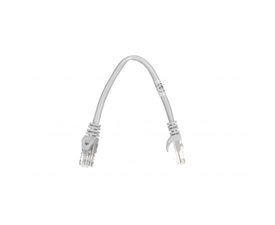 Патч-корд 2E 0.2м, Cat.5e UTP, RJ45, 26AWG ,7/0.16 Cu, PVC, Grey (2E-PC5ECOP-020GRY), зображення 2 Патч-корд 2E 0.2м, Cat.5e UTP, RJ45, 26AWG ,7/0.16 Cu, PVC, Grey (2E-PC5ECOP-020GRY), зображення 2