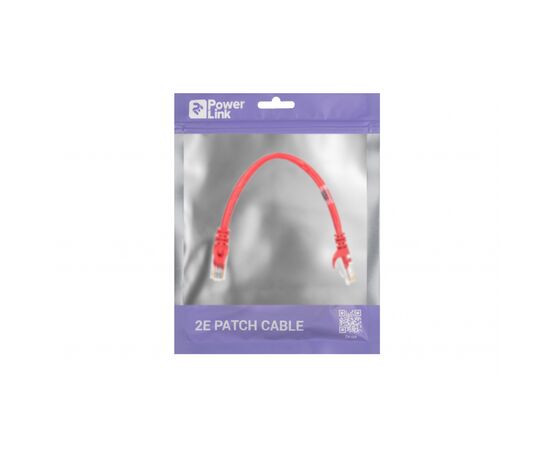 Патч-корд 2E 0.2м, Cat.5e UTP, RJ45, 26AWG ,7/0.16 Cu, PVC, Red (2E-PC5ECOP-020RD), зображення 3 Патч-корд 2E 0.2м, Cat.5e UTP, RJ45, 26AWG ,7/0.16 Cu, PVC, Red (2E-PC5ECOP-020RD), зображення 3