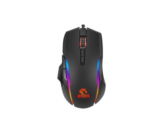 Мишка Marvo G945 RGB-LED USB Black (G945)