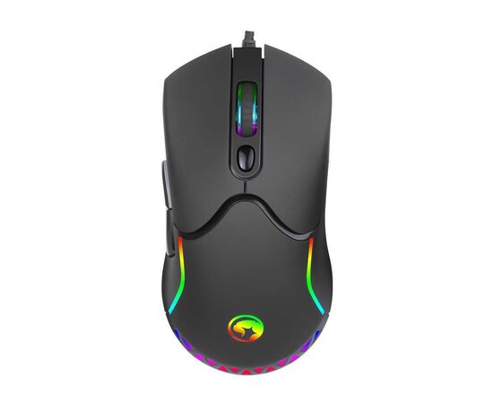 Мишка Marvo M359 RGB-LED USB Black (M359)