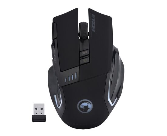 Мышка Marvo M720W 6colors-LED Black (M720W), изображение 2 Мышка Marvo M720W 6colors-LED Black (M720W), изображение 2