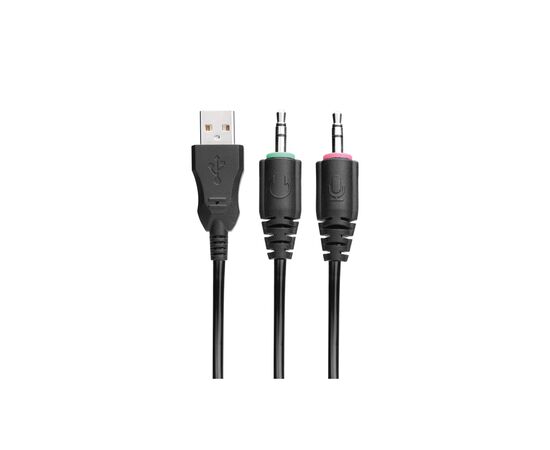 Наушники Marvo HG8932 LED Black/Red (HG8932), изображение 4 Наушники Marvo HG8932 LED Black/Red (HG8932), изображение 4