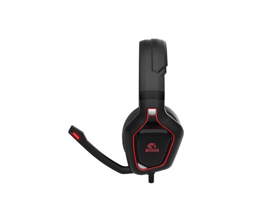 Наушники Marvo HG8960 Pro Red-LED Black/Red (HG8960), изображение 3 Наушники Marvo HG8960 Pro Red-LED Black/Red (HG8960), изображение 3