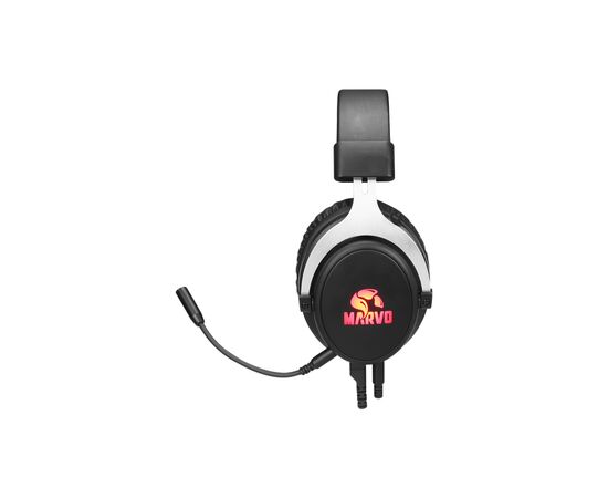 Наушники Marvo HG9052 Red-LED 7.1 Black (HG9052), изображение 3 Наушники Marvo HG9052 Red-LED 7.1 Black (HG9052), изображение 3