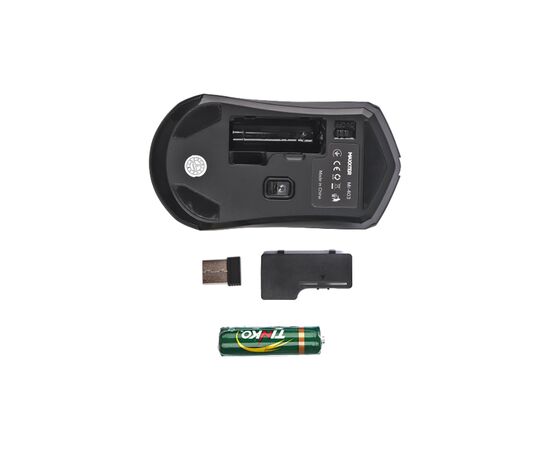 Мишка Maxxter Mr-403 Wireless Black (Mr-403), зображення 4 Мишка Maxxter Mr-403 Wireless Black (Mr-403), зображення 4