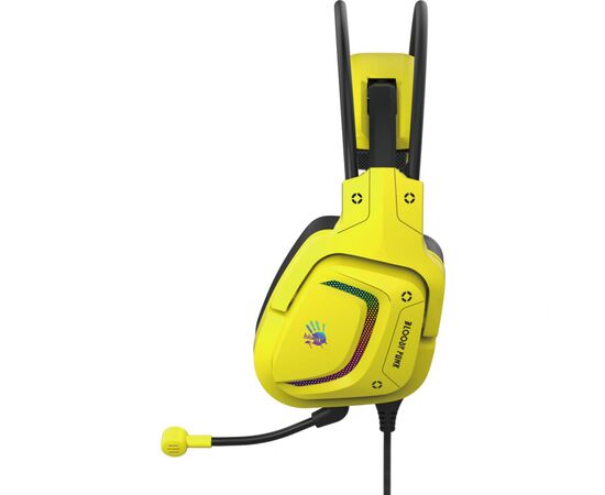 Наушники A4Tech Bloody G575 Punk Yellow, изображение 3 Наушники A4Tech Bloody G575 Punk Yellow, изображение 3