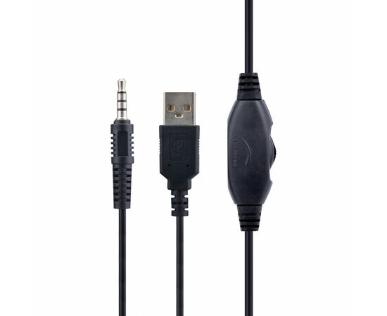 Наушники Gembird GHS-06 Black (GHS-06), изображение 3 Наушники Gembird GHS-06 Black (GHS-06), изображение 3