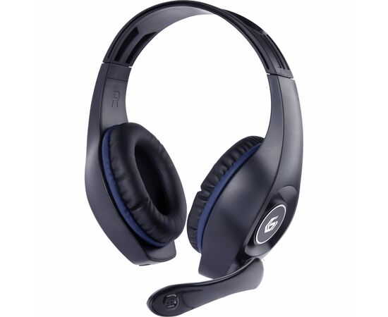 Наушники Gembird GHS-05-B Black-Blue (GHS-05-B)