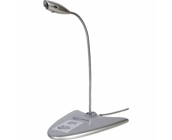 Микрофон Gembird MIC-DU-01 Silver (MIC-DU-01)