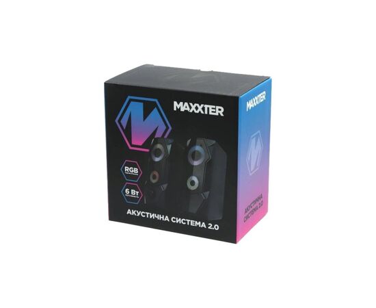 Акустическая система Maxxter CSP-U002RGB, изображение 4 Акустическая система Maxxter CSP-U002RGB, изображение 4