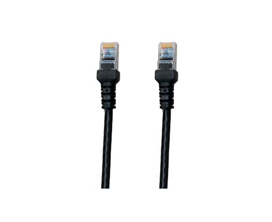 Патч-корд 1.5м, Cat. 6, FTP, CCA, black Extradigital (KBP1864), изображение 3 Патч-корд 1.5м, Cat. 6, FTP, CCA, black Extradigital (KBP1864), изображение 3