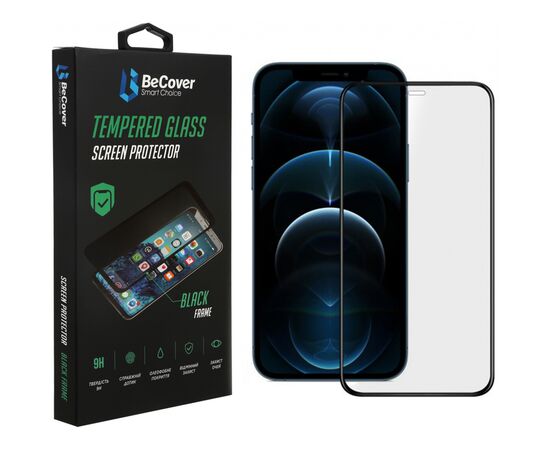 Стекло защитное BeCover Apple iPhone 13 Mini Black (706665)