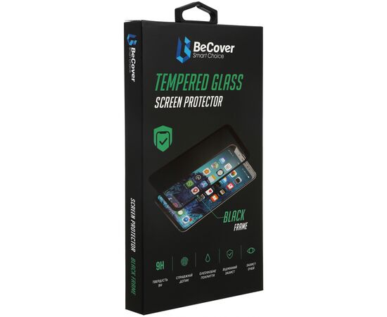 Стекло защитное BeCover Samsung Galaxy A03s SM-A037 Black (706776), изображение 4 Стекло защитное BeCover Samsung Galaxy A03s SM-A037 Black (706776), изображение 4