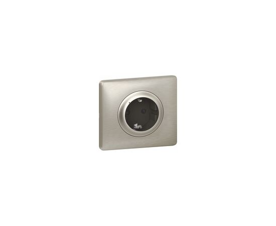 Умная розетка Legrand Netatmo Celiane 2К+З 16А 230В. Титан (064837), изображение 2 Умная розетка Legrand Netatmo Celiane 2К+З 16А 230В. Титан (064837), изображение 2