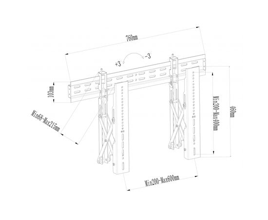 Кронштейн Charmount WMX-64, изображение 3 Кронштейн Charmount WMX-64, изображение 3