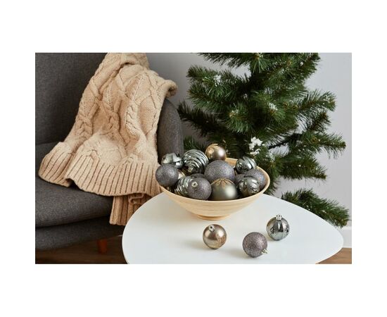 Елочная игрушка ColorWay Merry Christmas mix 16шт (8см) ZINC_OEM (CW-MCB816ZINK_OEM), изображение 4 Елочная игрушка ColorWay Merry Christmas mix 16шт (8см) ZINC_OEM (CW-MCB816ZINK_OEM), изображение 4