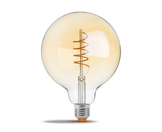 Лампочка Videx Filament G125FASD 5W E27 2200K 220V (VL-G125FASD-05272)