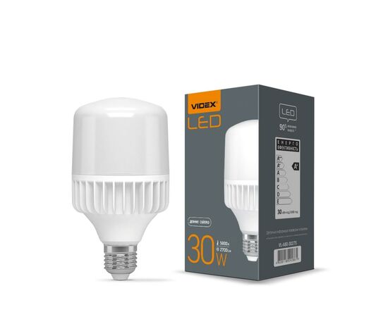 Лампочка Videx A80 30W E27 5000K 220V (VL-A80-30275), изображение 2 Лампочка Videx A80 30W E27 5000K 220V (VL-A80-30275), изображение 2