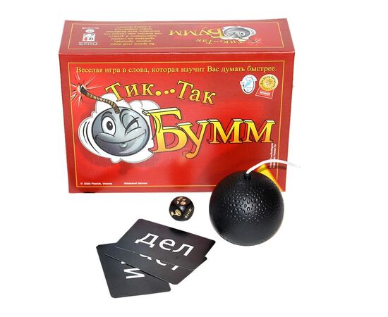 Настольная игра Piatnik Тик-Так-Бумм (PT-798092), изображение 2 Настольная игра Piatnik Тик-Так-Бумм (PT-798092), изображение 2