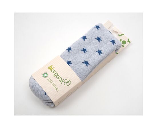 Колготки Bibaby махровые со звездочками (68379-74-grayblue), изображение 2 Колготки Bibaby махровые со звездочками (68379-74-grayblue), изображение 2