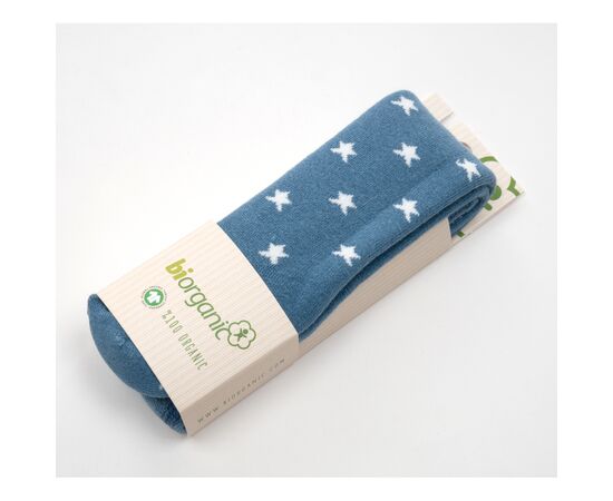 Колготки Bibaby махровые со звездочками (68379-74-bluewhite), изображение 2 Колготки Bibaby махровые со звездочками (68379-74-bluewhite), изображение 2