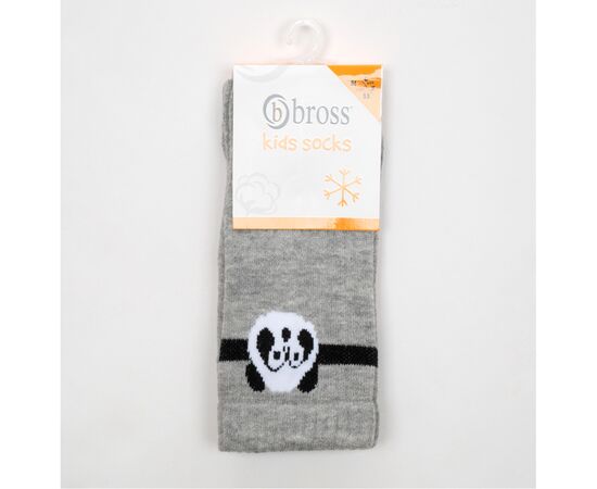Носки Bross с махровой ступней с пандой (23469-2B-darkgray), изображение 2 Носки Bross с махровой ступней с пандой (23469-2B-darkgray), изображение 2